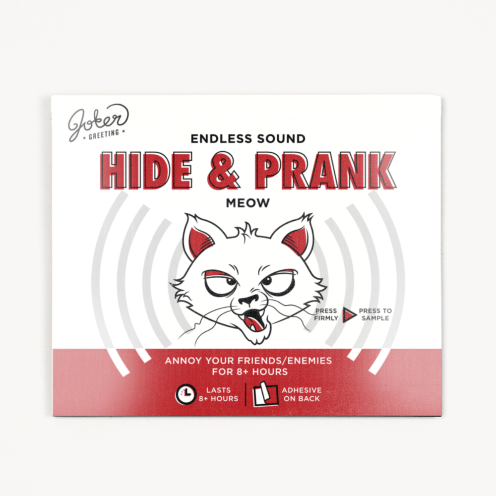 Hide & Prank Meow: Plays intermittently