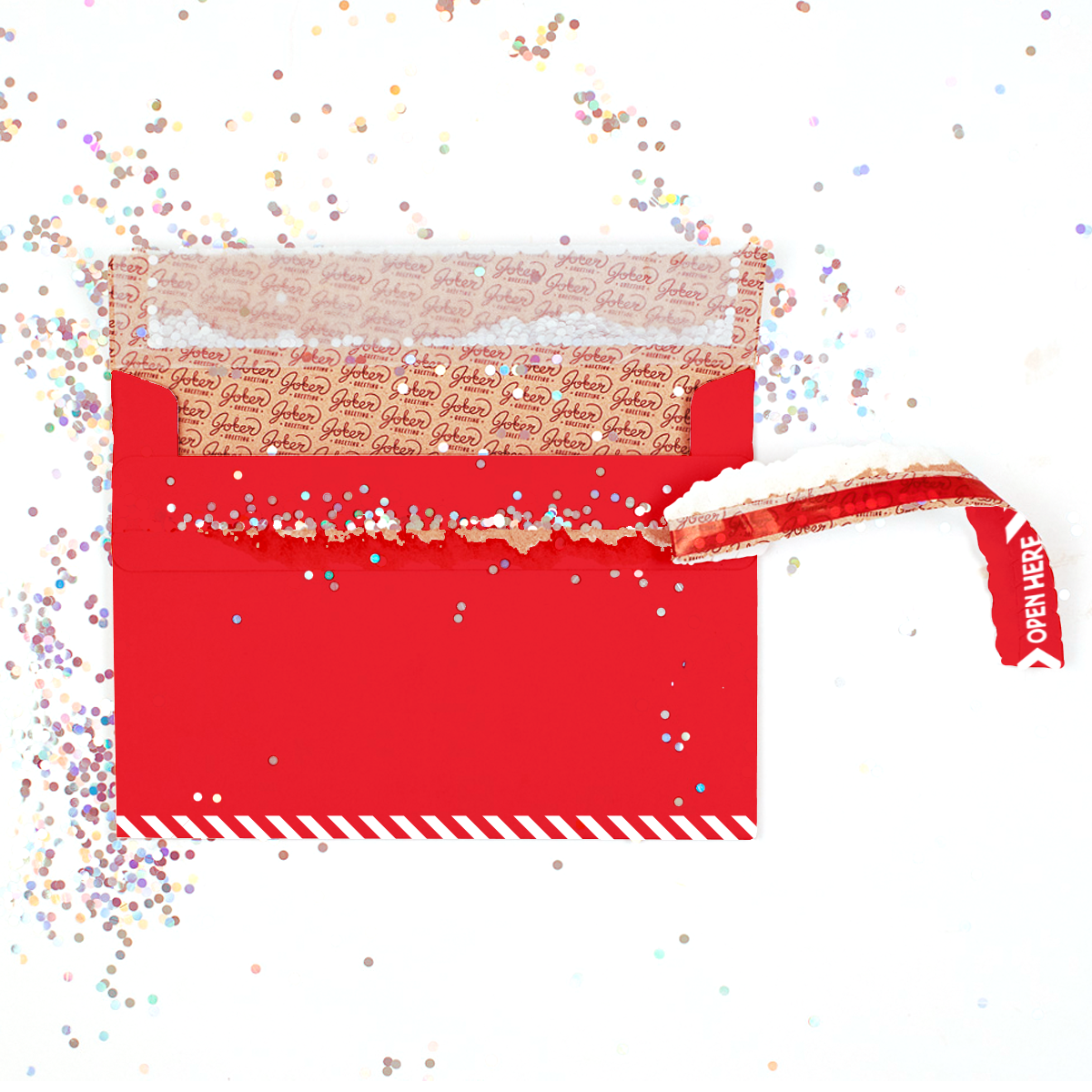 Glitter Bomb Trap Red Envelope (3-Pack)